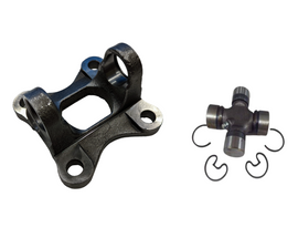 Rear Driveshaft Flange & Conversion Universal Joint Kit | Adapter Kit to install Ford Rear Axle to Toyota Driveshaft