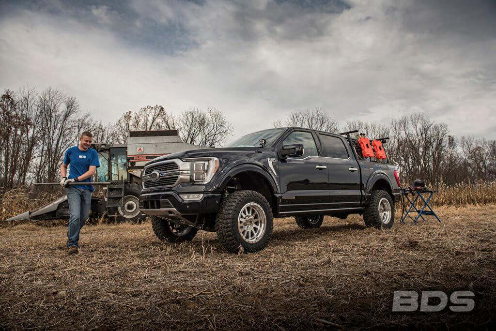 BDS 4 in. Suspension Lift Kit w/ NX2 Shocks | BDS1902H | 2021 - 2026 Ford F150 4x4