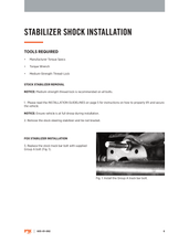 Load image into Gallery viewer, Fox Factory Race Series 2.0 ATS Steering Stabilizer | 983-02-145 | 2007 - 2018 Jeep Wrangler JK JKU | 1-3/8in. Tie Rod Clamp