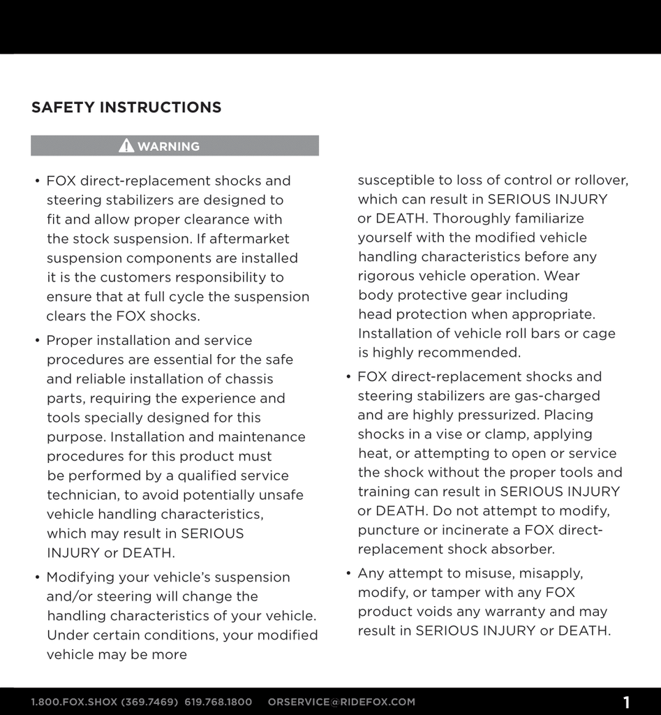 Fox Factory Race Series 2.0 ATS Steering Stabilizer | 983-02-148 | 2018 - 2024 Jeep Wrangler JL & 2020 - 2024 Jeep Gladiator JT