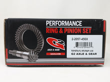 Load image into Gallery viewer, G2 Toyota 8.0 Inch IFS Clamshell 4.56 Ratio Thick Reverse Rotation Ring and Pinion
