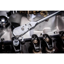 Cargar imagen en el visor de la galería, Gearwrench 2 Pce 1/4 &amp; 3/8 Drive 90-Tooth 180° Flex Head Ratchet Set | 81216T