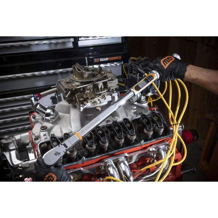 Gearwrench 1/2" 120XP Flex Head Electronic Torque Wrench with Angle | 85196