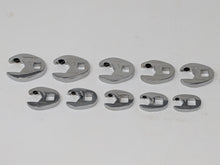Cargar imagen en el visor de la galería, Gearwrench 10 Piece 3/8" Drive Metric Crowfoot Wrench Set | 89119