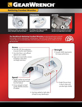 Cargar imagen en el visor de la galería, Gearwrench 10 Piece 3/8" Drive Metric Crowfoot Wrench Set | 89119