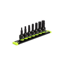 Gripedge RPT Impact Hex Driver Set - 7Pc 3/8’’ Drive Short Metric | IHBM7S