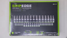 Cargar imagen en el visor de la galería, Gripedge 38 Pc Master RPT Hex Bit Allen Socket Set Metric &amp; SAE | MH38S