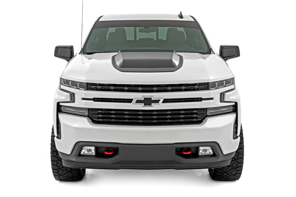 Hood Scoop G6M Dark Ash Chevy Silverado 1500 2WD/4WD (2019-2026) Rough Country