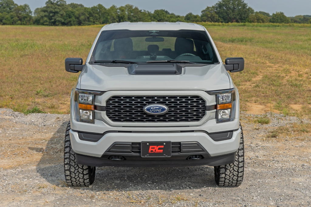 Hood Scoop DB Shelter Green Ford F-150 2WD/4WD (2021-2025) Rough Country
