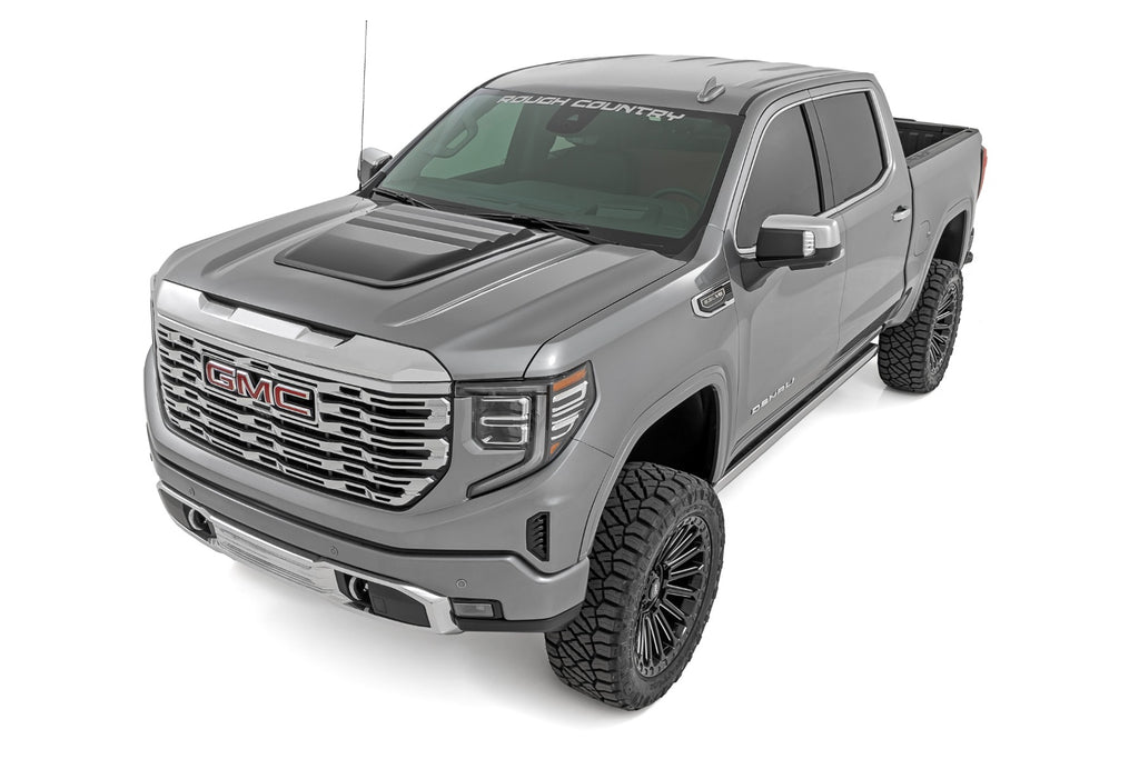 Hood Scoop GCN Fire Red GMC Sierra 1500 2WD/4WD (2019-2026) Rough Country