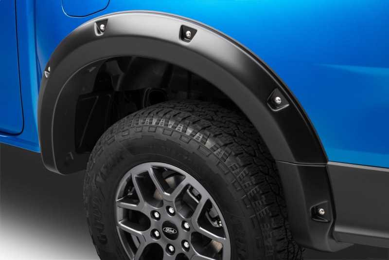 Husky Liners Pocket Style Fender Flares 4pc - Black | 2024 - 2026 Ford Ranger