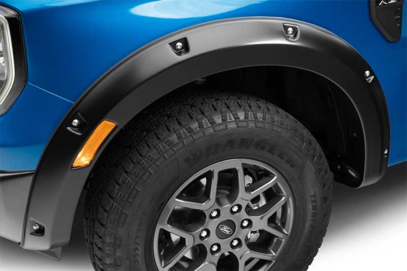 Husky Liners Pocket Style Fender Flares 4pc - Black | 2024 - 2026 Ford Ranger
