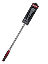 Cargar imagen en el visor de la galería, ICON G2 1/2 in. Drive, 26 in. Extra-Long Locking Flex Head Ratchet with Comfort Grip  R3XLKG | 70437
