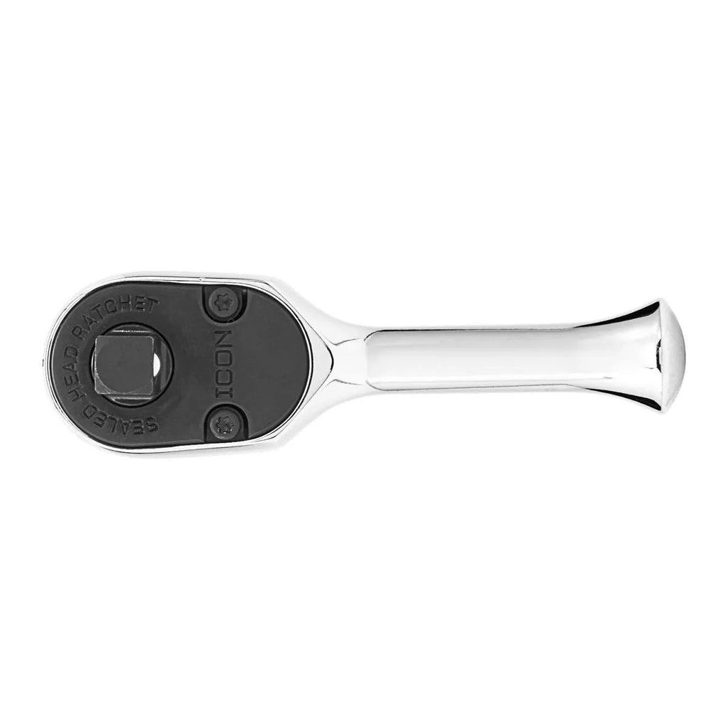ICON G2 3/8 in. Drive Professional 80 Tooth 4-1/5in. Stubby Ratchet | R2ST | 70458
