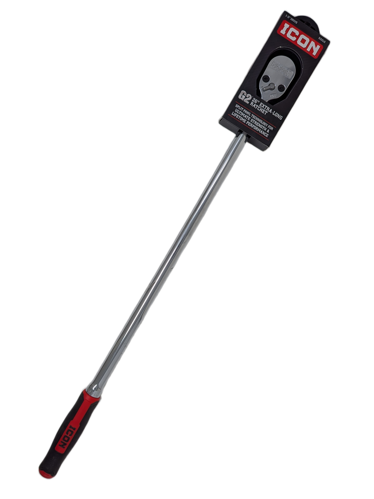 ICON G2 1/2 in. Drive, 26 in. Extra-Long Ratchet with Comfort Grip  R3XLG | 70436