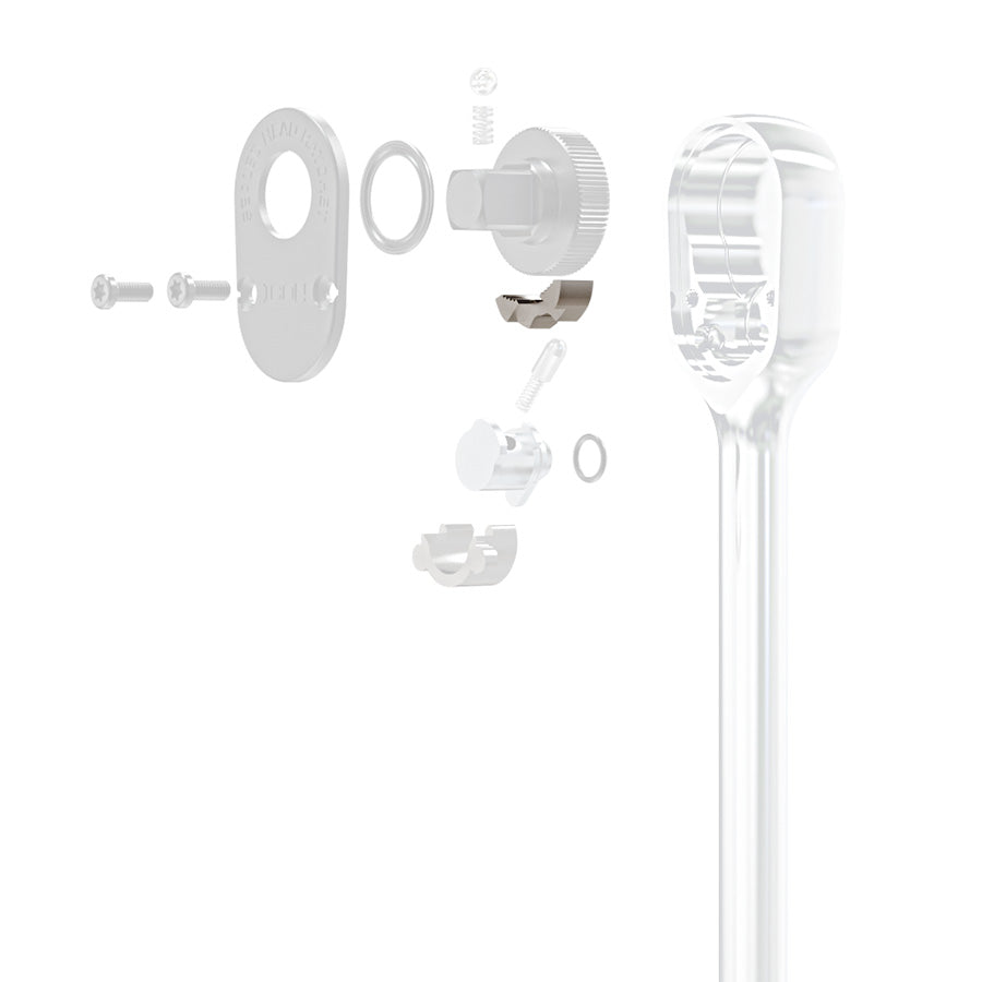 ICON G2 1/4 in. Drive Professional 72 Tooth 2-5/8in. Stubby Ratchet | R1ST | 70449
