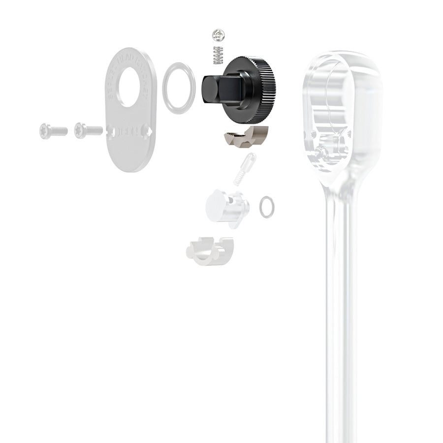 ICON G2 1/4 in. Drive Professional 72 Tooth 2-5/8in. Stubby Ratchet | R1ST | 70449