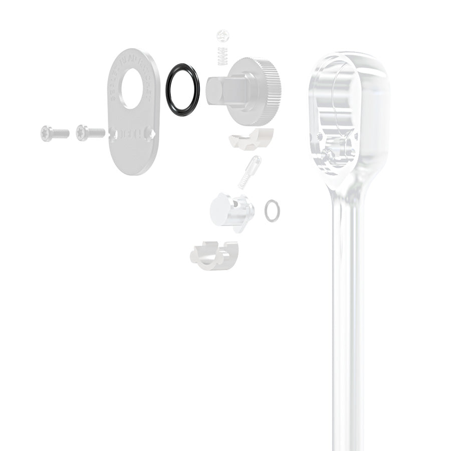 ICON G2 1/4 in. Drive Professional 72 Tooth 2-5/8in. Stubby Ratchet | R1ST | 70449
