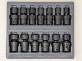 Icon Professional Metric Swivel Impact Socket Set 1/2in. Drive | I3UM-13 | 59763