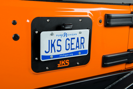 JKS License Plate Relocation Kit w/ Light | JKS8210 | 2007 - 2018 Jeep Wrangler JK JKU