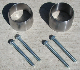 Rubicon Express Exhaust Spacer / Extension Kit | RE4532 | 2012 - 2018 Jeep Wrangler JK / JKU