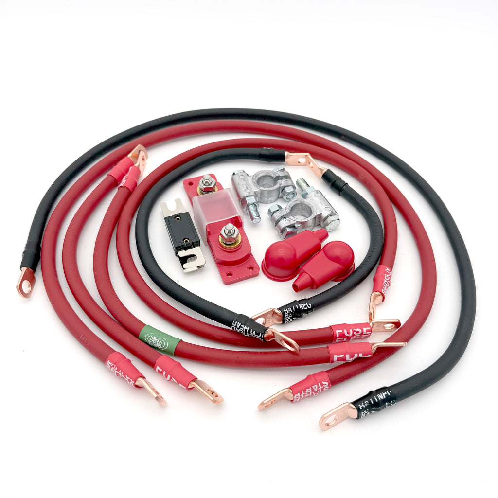 Big 7 Battery Cable Kit 2002 - 2007 Jeep Liberty KJ