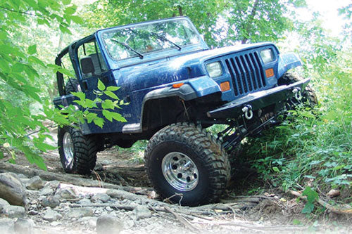 Fox Performance Series 2.0 IFP Steering Stabilizer | 985-24-072 | Jeep Wrangler YJ / TJ / LJ / Cherokee XJ / Comanche MJ / Grand Cherokee ZJ