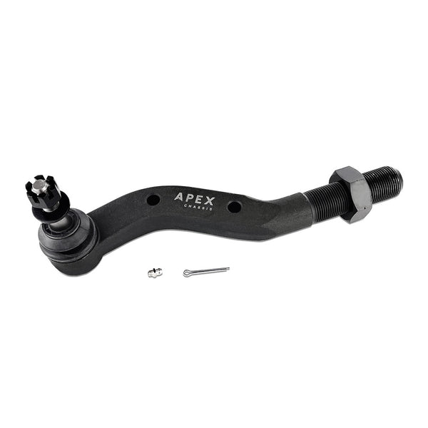 Apex Chassis Heavy Duty 2.5 Ton Tie Rod Assembly in Steel Fits: 19-22 Jeep Gladiator JT 18-22 Jeep Wrangler JL/JLU Rubicon Mohave Sahara Sport. Note: This kit fits a Dana 30 axle