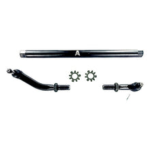 Cargar imagen en el visor de la galería, Apex Chassis Heavy Duty 2.5 Ton No Flip Drag Link Assembly in Steel Fits: 19-22 Jeep Gladiator JT 18-22 Jeep Wrangler JL/JLU Rubicon Mohave Sahara Sport. Note: This NO-FLIP kit fits Dana 44 &amp; Dana 30 axles with a lift of 4.5 inches or less