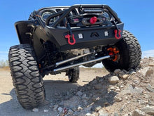 Cargar imagen en el visor de la galería, Apex Chassis Heavy Duty 2.5 Ton Tie Rod &amp; Drag Link Assembly in Polished Aluminum Fits: 19-22 Jeep Gladiator JT 18-22 Jeep Wrangler JL. Note: This FLIP kit fits a Dana 30 axle with a lift exceeding 4.5 inches. Requires drilling the knuckle.