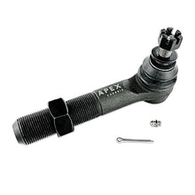 Load image into Gallery viewer, Apex Chassis Heavy Duty 2.5 Ton Flipped Drag Link Assembly in Polished Aluminum Fits: 19-22 Jeep Gladiator JT 18-22 Jeep Wrangler JL. Note: This FLIP kit fits Dana 44 &amp; Dana 30 axles with a lift exceeding 4.5 inches. Requires drilling the knuckle.