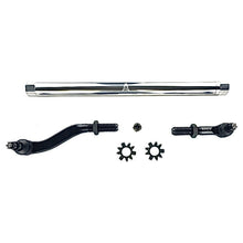 Cargar imagen en el visor de la galería, Apex Chassis Heavy Duty JK 2.5 Ton Heavy Duty Yes Flip Drag Link Assembly in Polished Aluminum Fits: 07-18 Jeep Wrangler JK/JKU. Note this FLIP kit fits vehicles with a lift exceeding 3.5 inches. This kit requires drilling the knuckle.