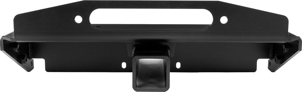 Suzuki Samurai Front Bumper Winch Base Plate Black Powder Coat 0-1 Inch Body Lift Low Range Offroad
