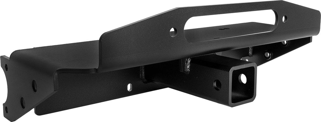 Suzuki Samurai Front Bumper Winch Base Plate Black Powder Coat 0-1 Inch Body Lift Low Range Offroad