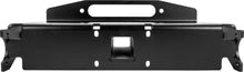 Load image into Gallery viewer, Suzuki Samurai Front Bumper Winch Base Plate Black Powder Coat 0-1 Inch Body Lift Low Range Offroad