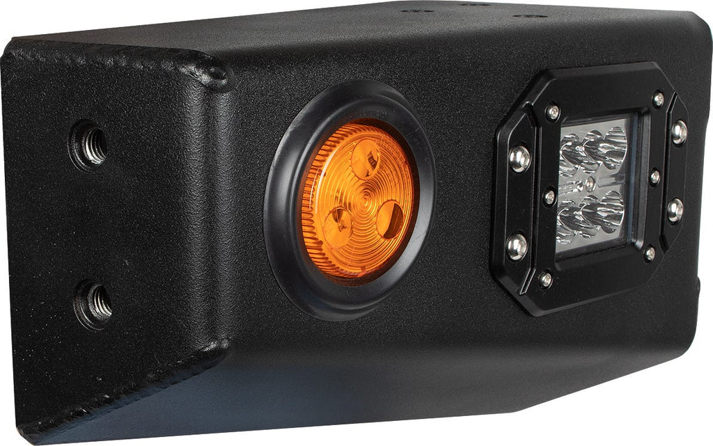 Suzuki Samurai Front Bumper Accessories - Black Powder Coat Short Ends Low Range Offroad