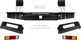 Suzuki Samurai Defiant Armor Rear Bumper Black Powder Coat Low Range Offroad