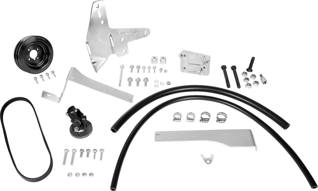 Suzuki Samurai 1.3L Sidekick Tracker Power Steering Adapter Kit - With Wedge Bracket Low Range Off Road