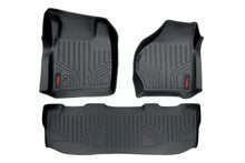 Cargar imagen en el visor de la galería, Heavy Duty Floor Mats (Front/Rear 99-07 Ford Super Duty Crew Cab) Rough Country
