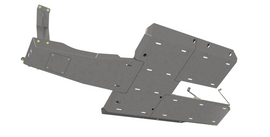 Jeep JL Skid Plate System 2018-Present Wrangler JL 4 Door 3.6L Motobilt