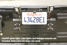 Load image into Gallery viewer, License Plate Relocator/Light Mount for JK-JL (w/ Backup Camera Mount) For Jeep JK|Jeep JL Motobilt
