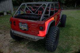 Jeep JL Rear Corner Armor for 18-Pres Wrangler JL Unlimited 4 Door Motobilt