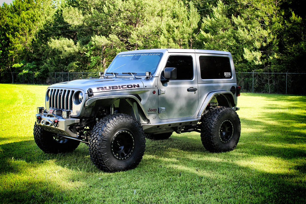Jeep JL Rocker Guards w/ Step for 18-Pres Wrangler JL 2 Door Motobilt