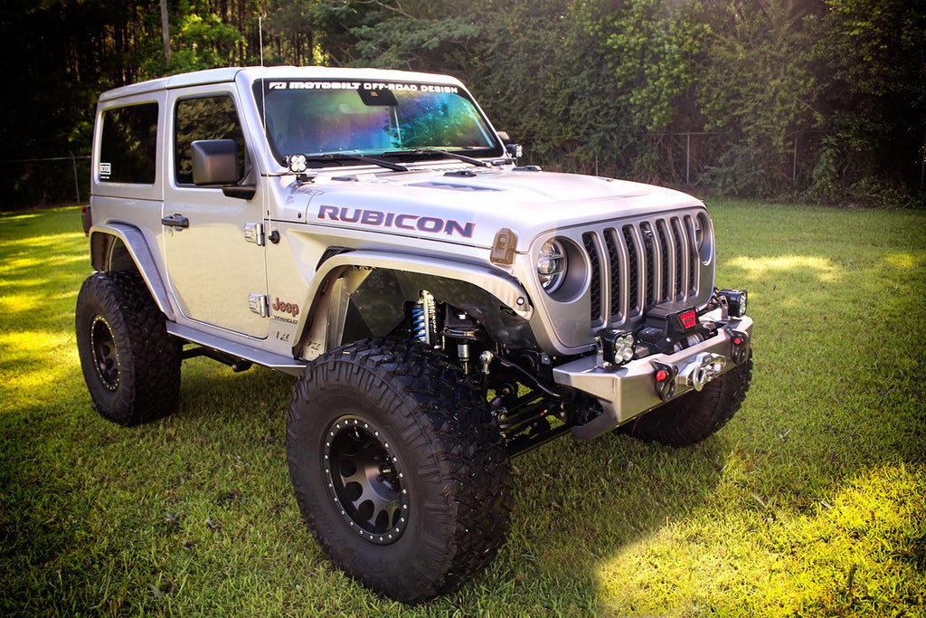 Jeep JL Rocker Guards w/ Step for 18-Pres Wrangler JL 2 Door Motobilt