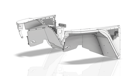 Highline Inner Fender Kit for Jeep YJ Motobilt