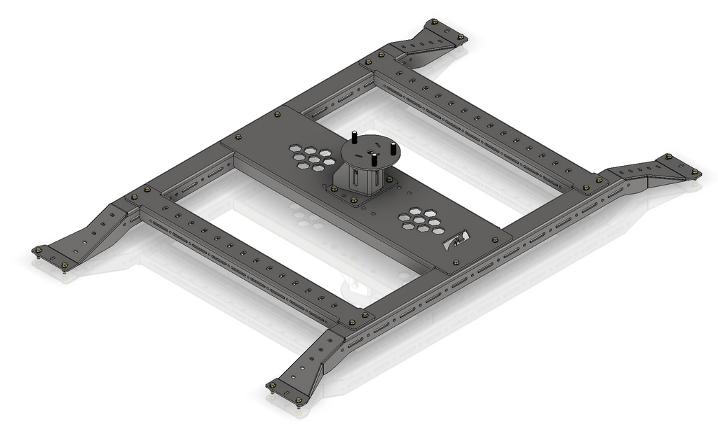 Motobed 5-Lug Tire Carrier Rack for Jeep JT Gladiator Replacement Bed Motobilt