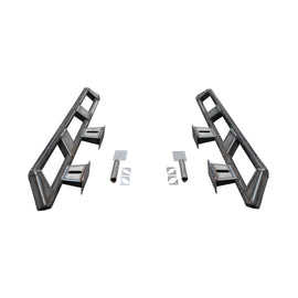 Frame Mounted Rocker Guard Long Arm Suspension for JKU/JLU Motobilt