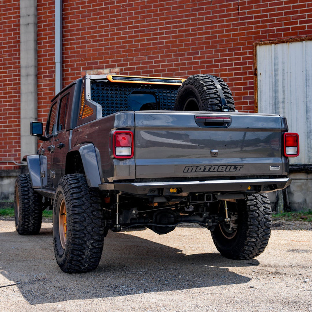 Tomahawk High Clearance Rear Bumper for Jeep JT Motobilt