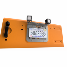 Load image into Gallery viewer, Aluminum Tailgate Light Mount for MB1044 Fits Jeep JK Motobilt