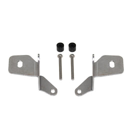 Jeep JL/JT A-Pillar Cube Mount For 18-Pres Wrangler JL 20-Pres Gladiator Raw Steel Motobilt